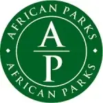 african parks logo in a white background