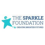 The Sparkle Foundation logo in a white background